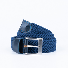 Φόρτωση εικόνας στο εργαλείο προβολής Συλλογής, Πλεκτή Δερμάτινη Ζώνη σε 5 Χρώματα BL200TΝ