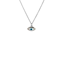 Φόρτωση εικόνας στο εργαλείο προβολής Συλλογής, Ασημένιο κολιέ ματάκι σε 2 αποχρώσεις
