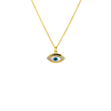 Φόρτωση εικόνας στο εργαλείο προβολής Συλλογής, Ασημένιο κολιέ ματάκι σε 2 αποχρώσεις
