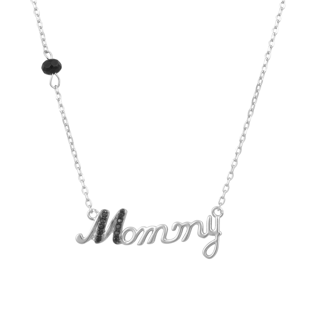Ασημένιο κολιέ Μαμά ASK925-0353.S