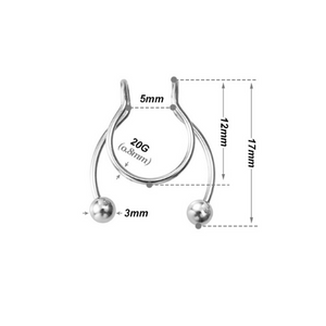 Septum διπλό fake σε 5 αποχρώσεις