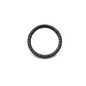 Κρίκος Hinged Septum 1.2mm Στριφτός Titanium
