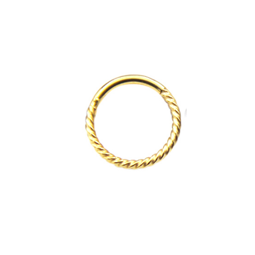 Κρίκος Hinged Septum 1.2mm Στριφτός Titanium