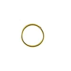 Κρίκος Hinged Septum επιχρυσωμένος 1.0mm