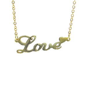 Κολιέ από ανοξείδωτο Ατσάλι  Love