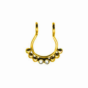 Septum fake με πέτρες σε 3 αποχρώσεις