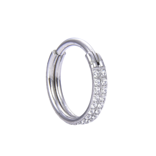 Segment ring με πέτρες ζιργκόν