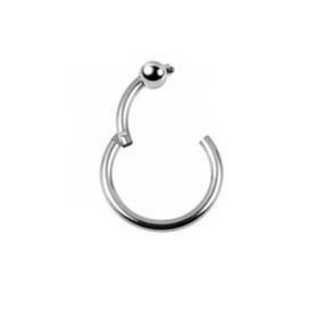 Κρίκος Hinged Septum με μπίλια 1.2mm